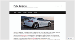 Desktop Screenshot of philipganderton.com